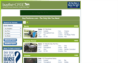 Desktop Screenshot of buythehorse.com
